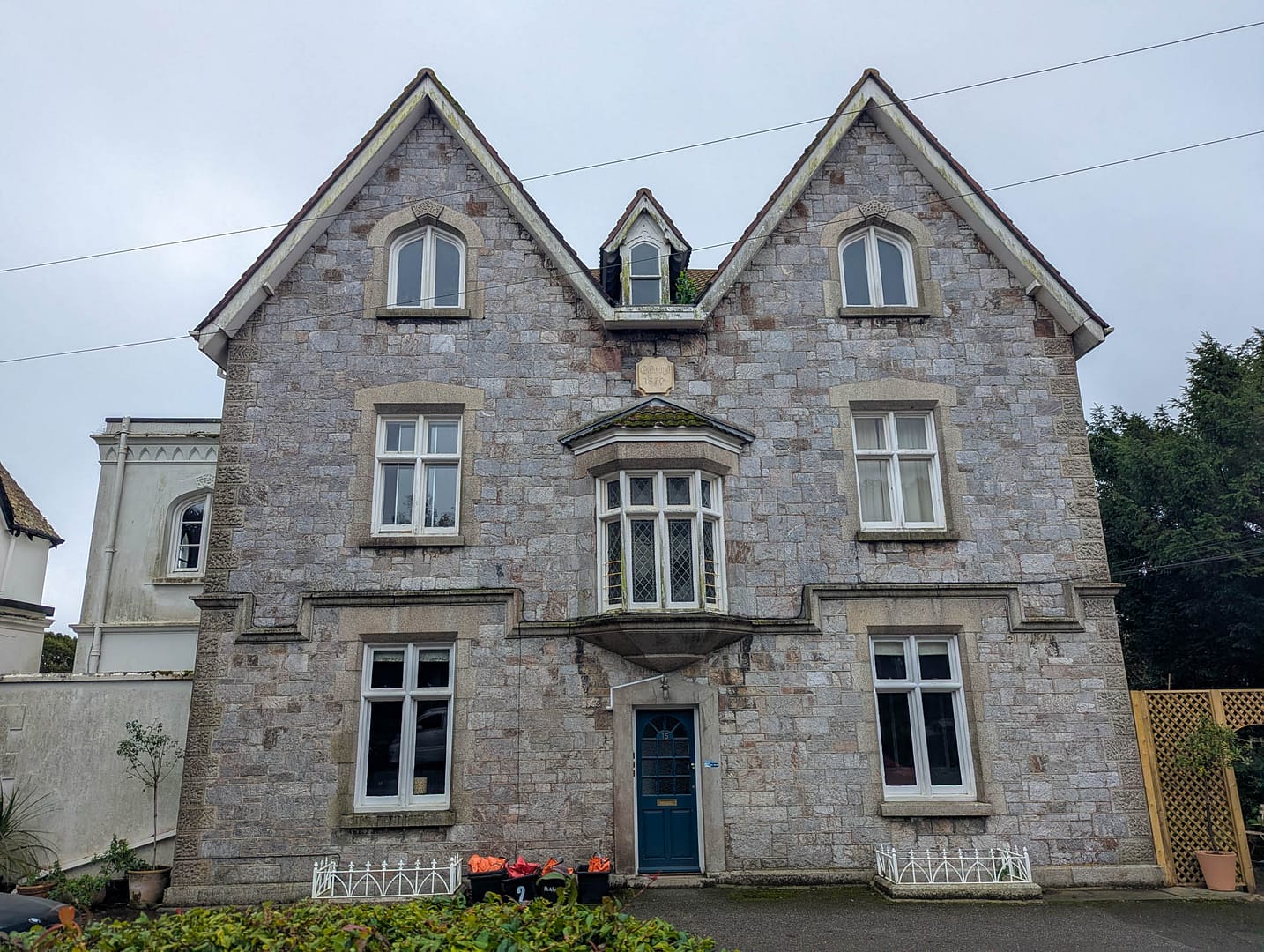 old house with interesting dormer