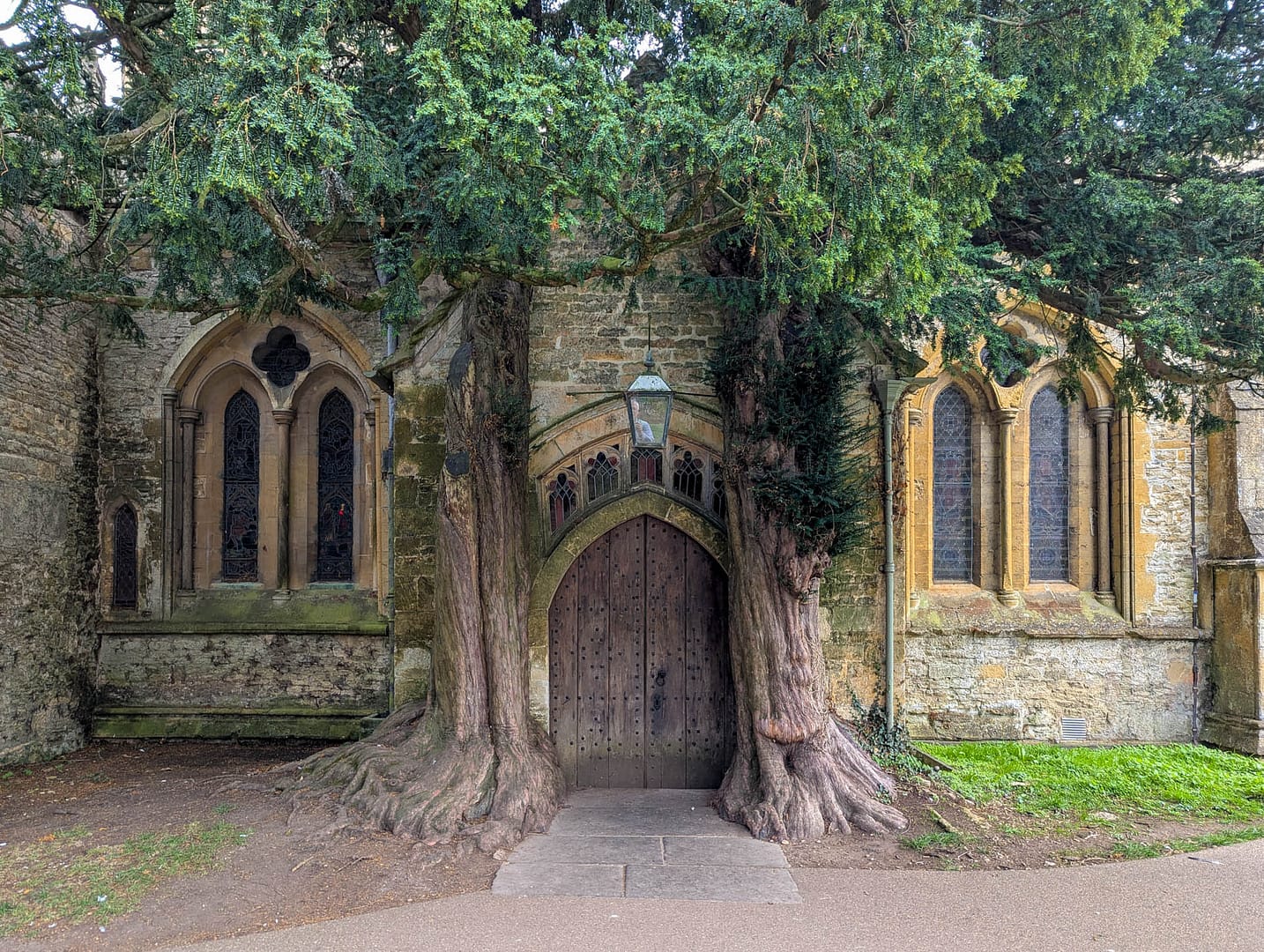 church doors