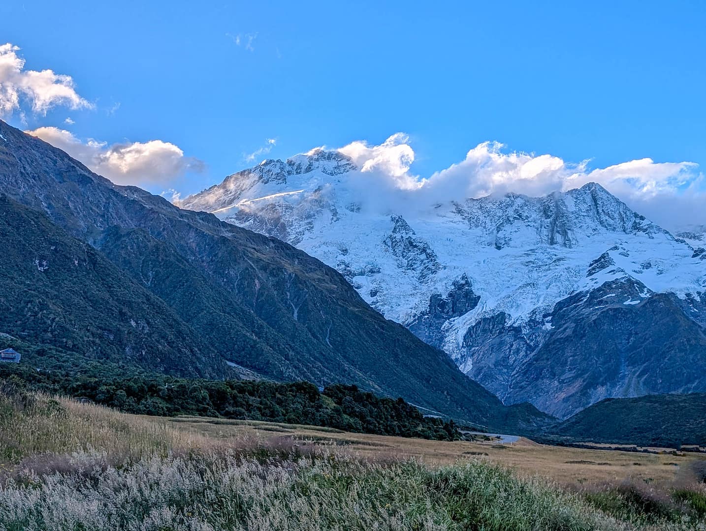 snowcapped mountain