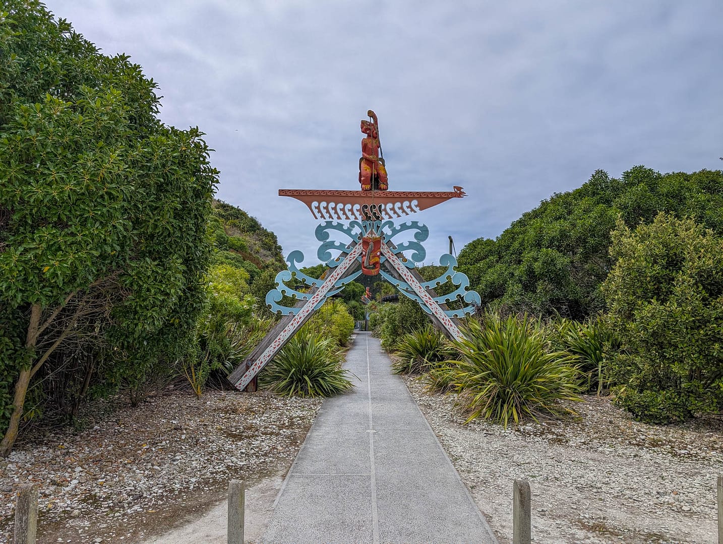 entrance to walk