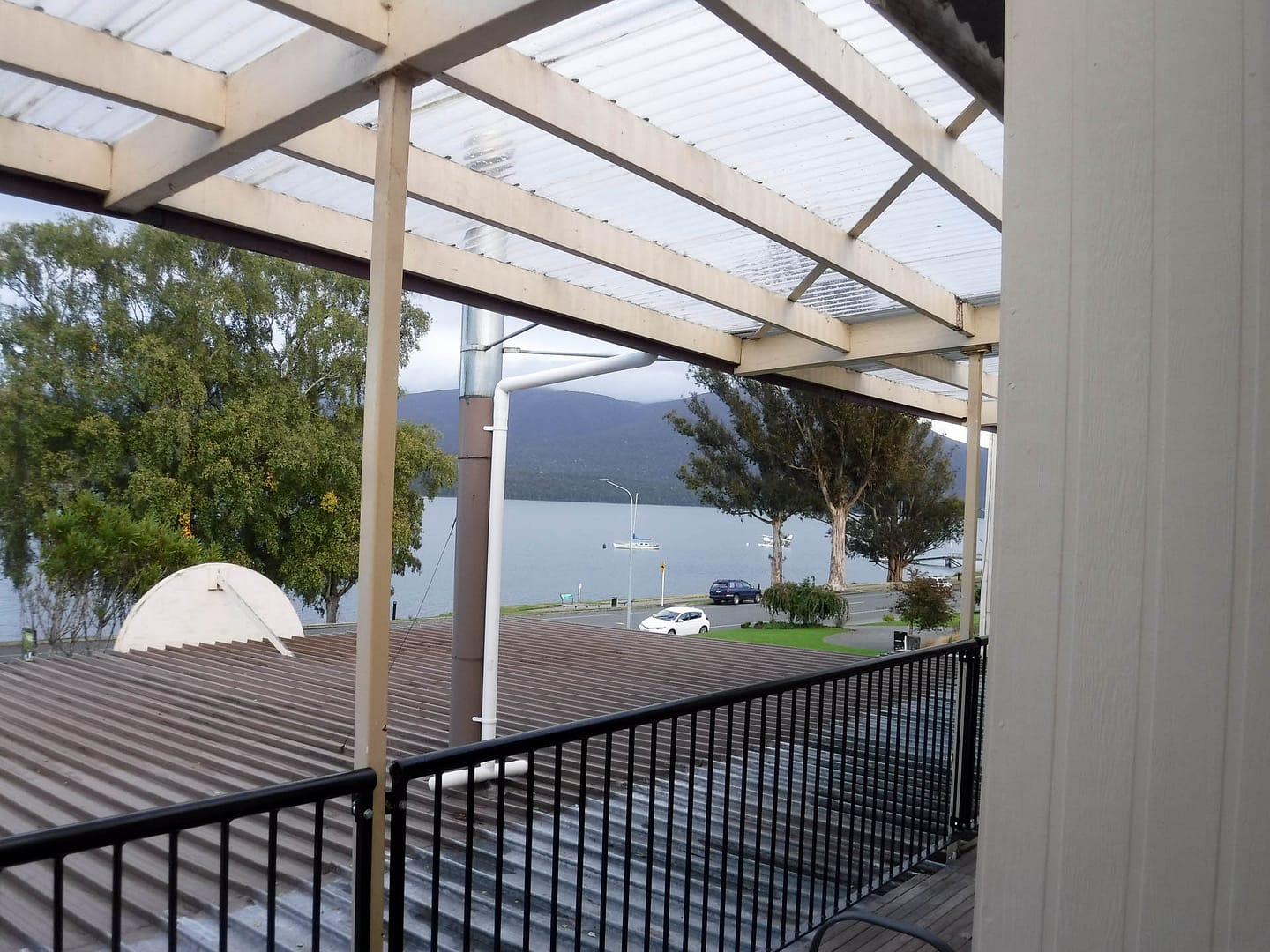 view from deck