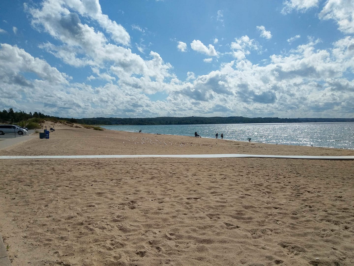 beach at Petoskey State Park