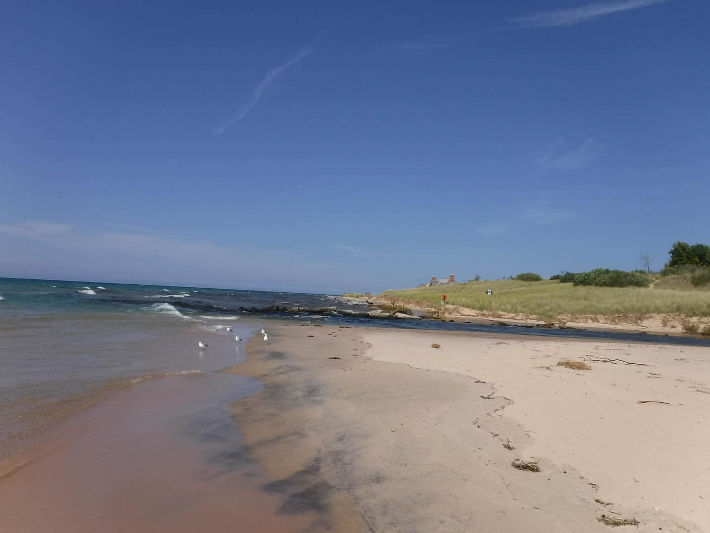 beach at Lake Michigan