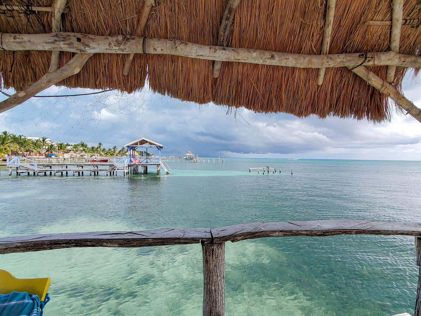 View from the dock