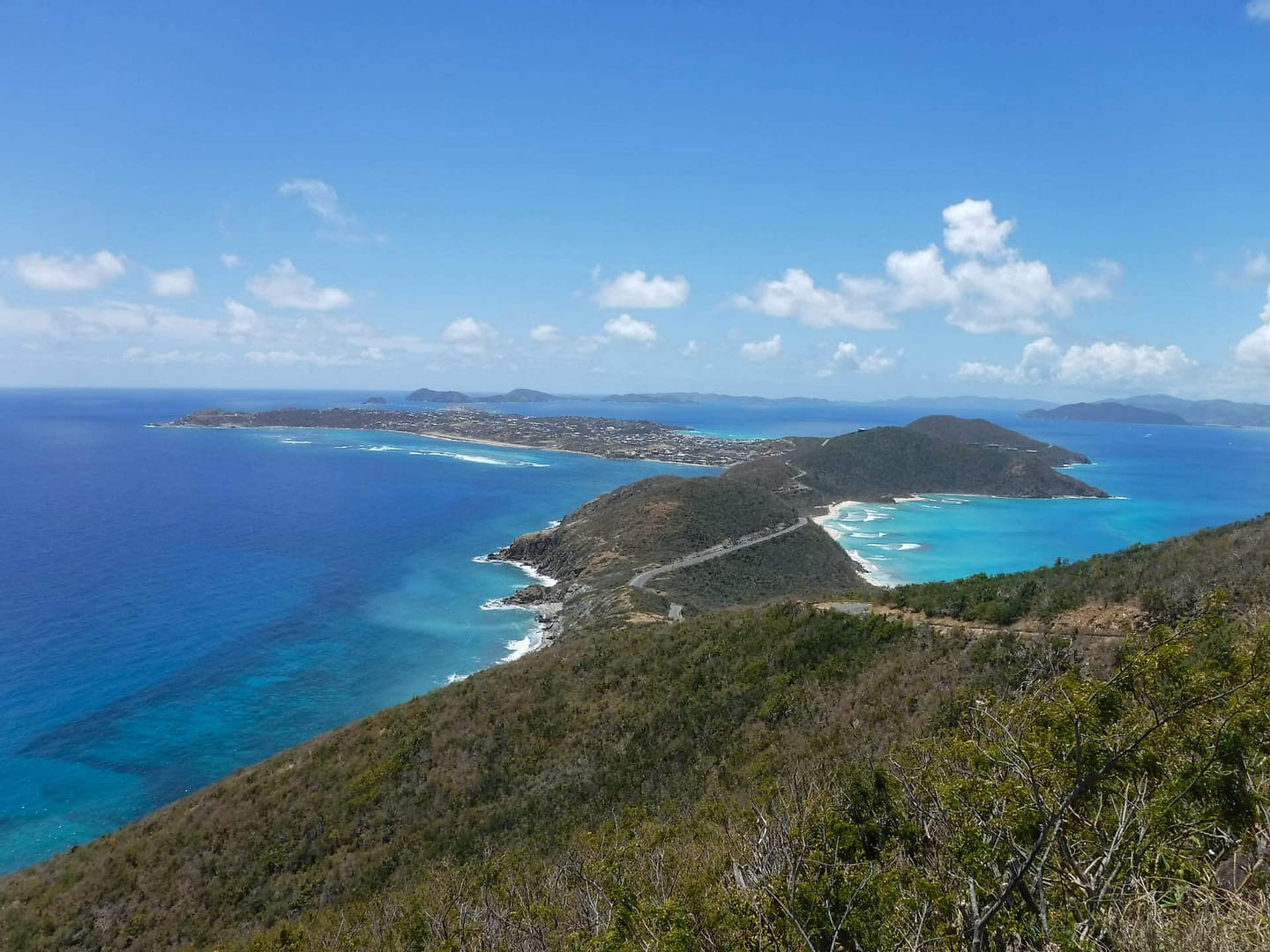Virgin Gorda hilltop view