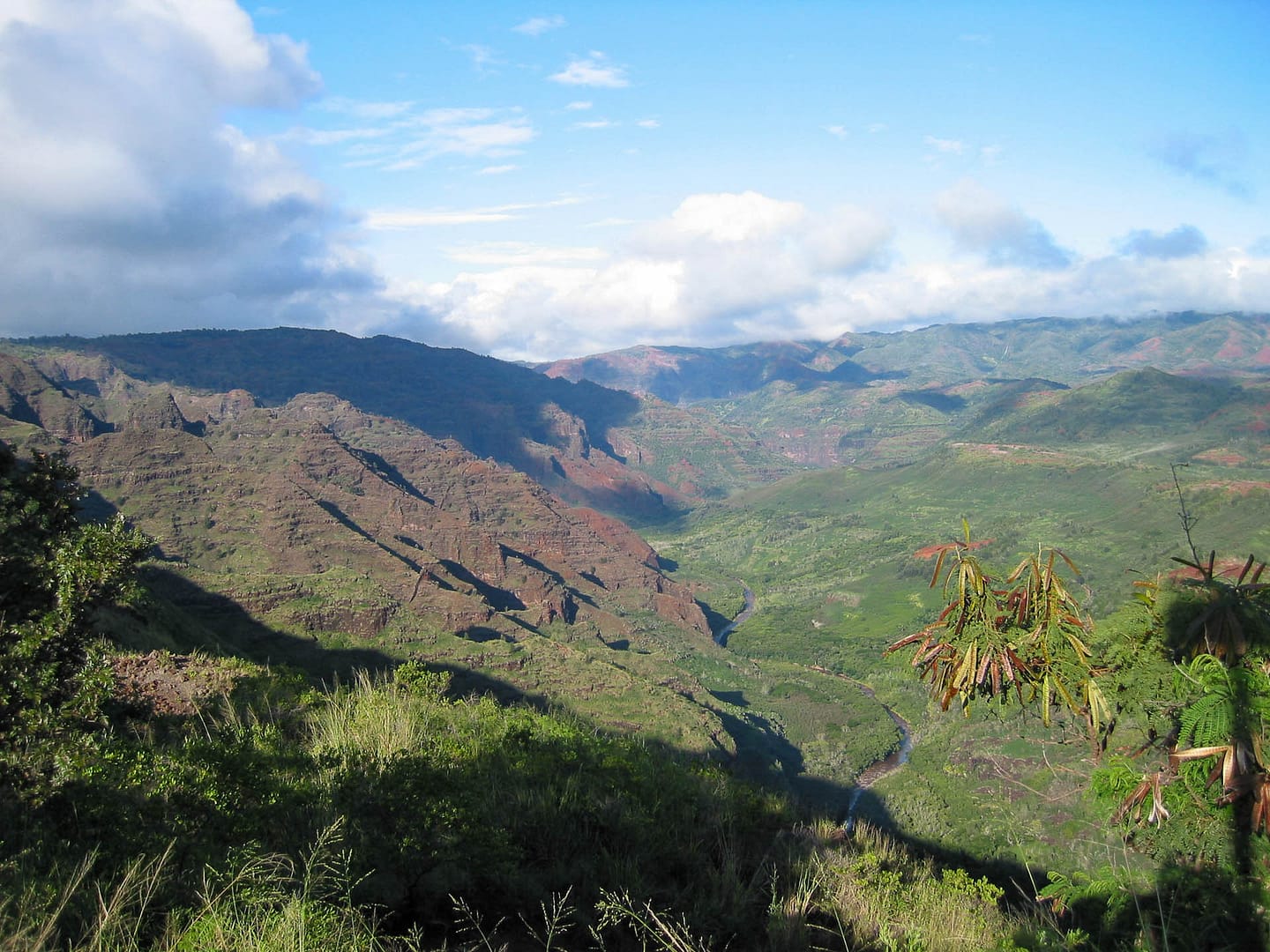 mountains on Kauai