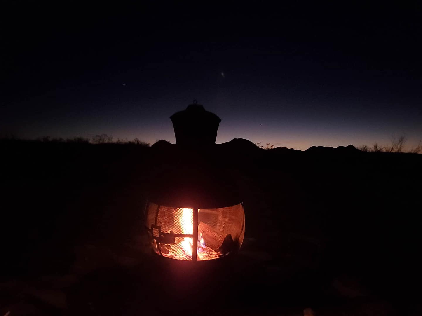 chimenea fire