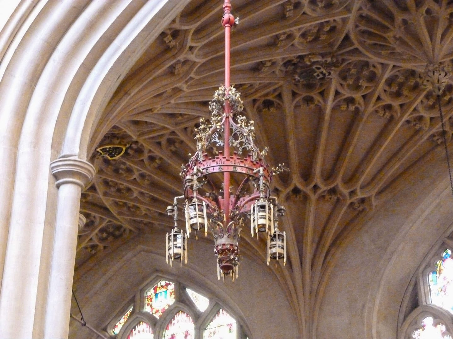 Bath Abbey light fixture