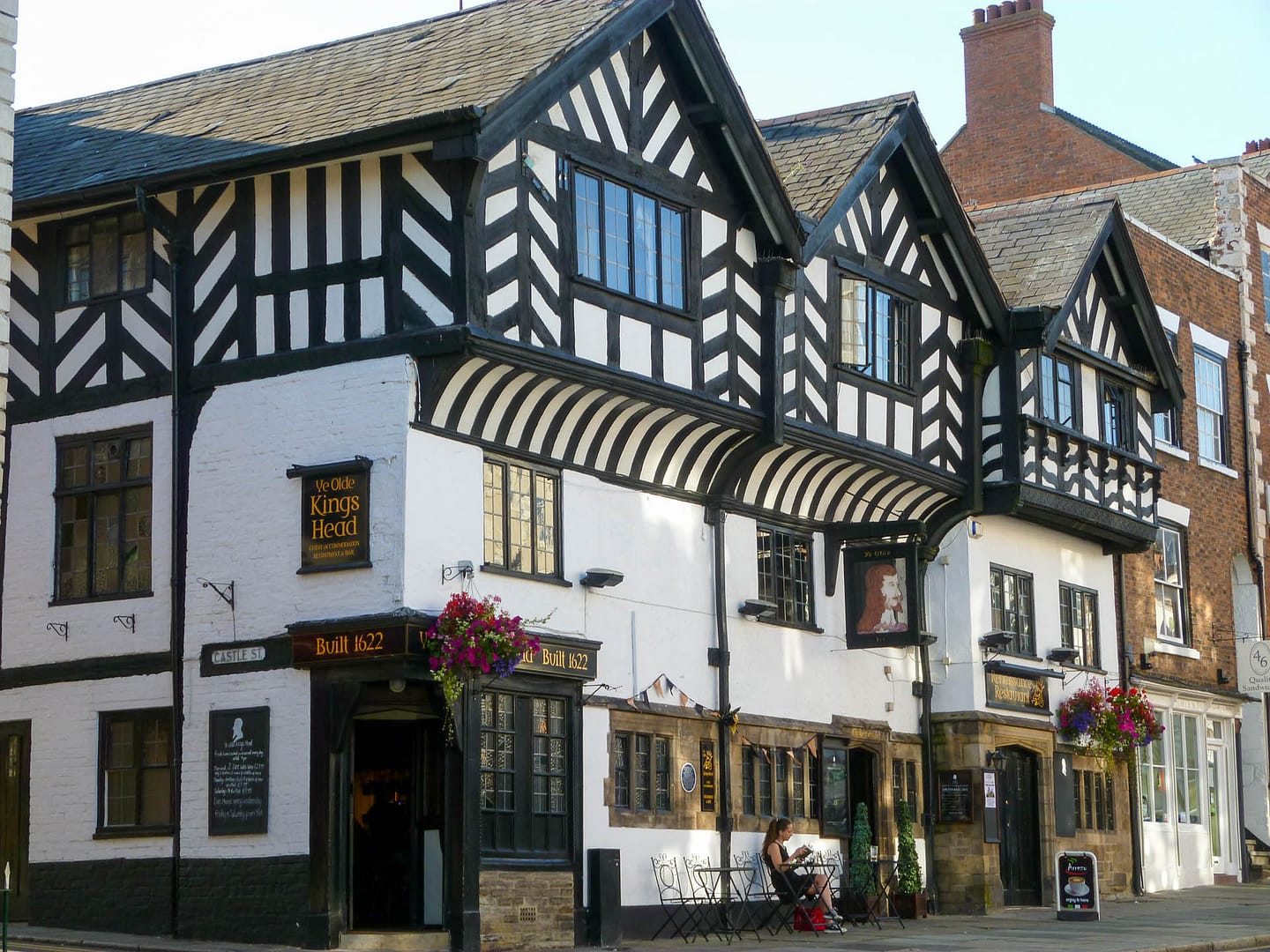 half-timbered buildings