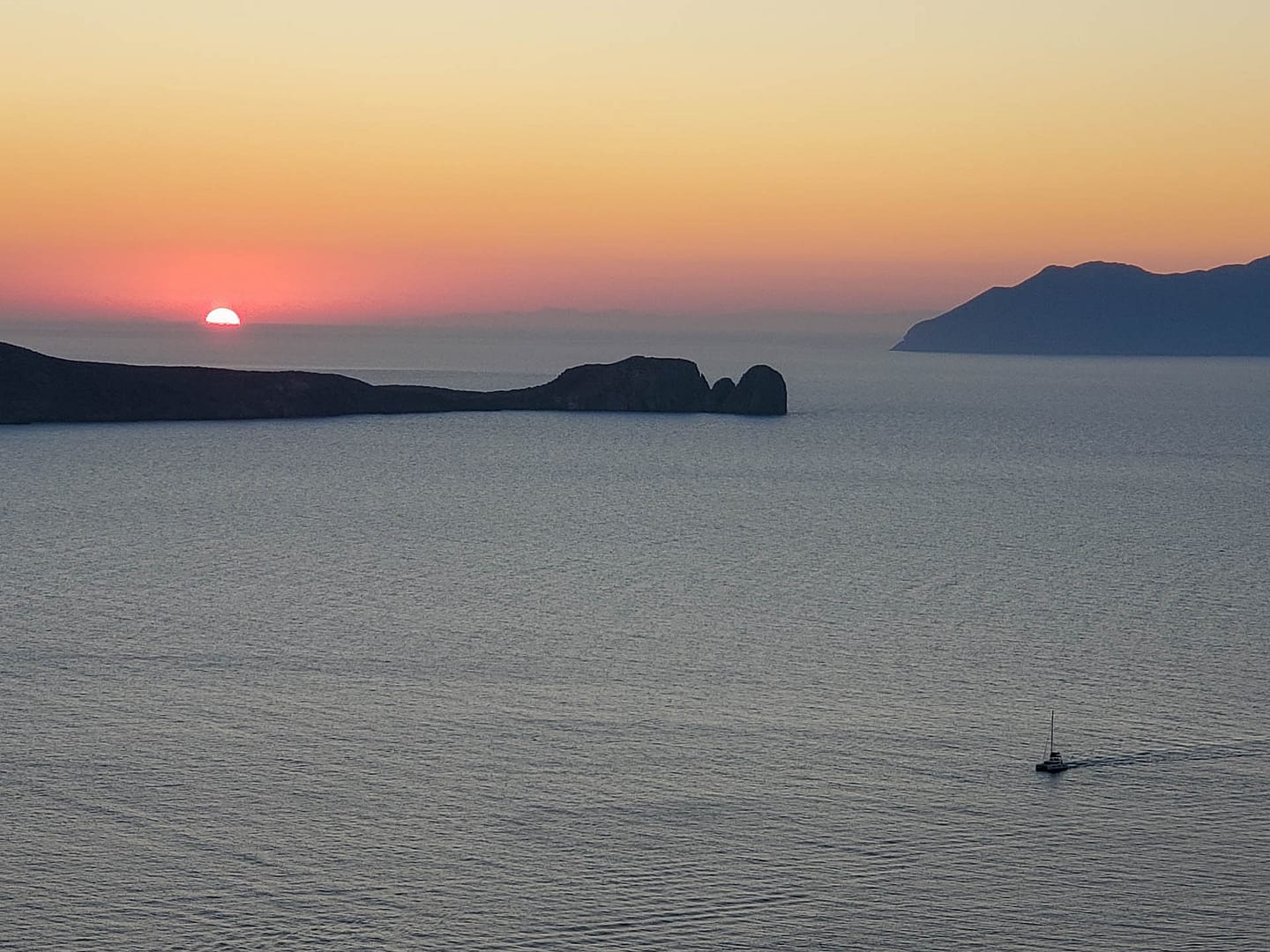 sunset from Plaka