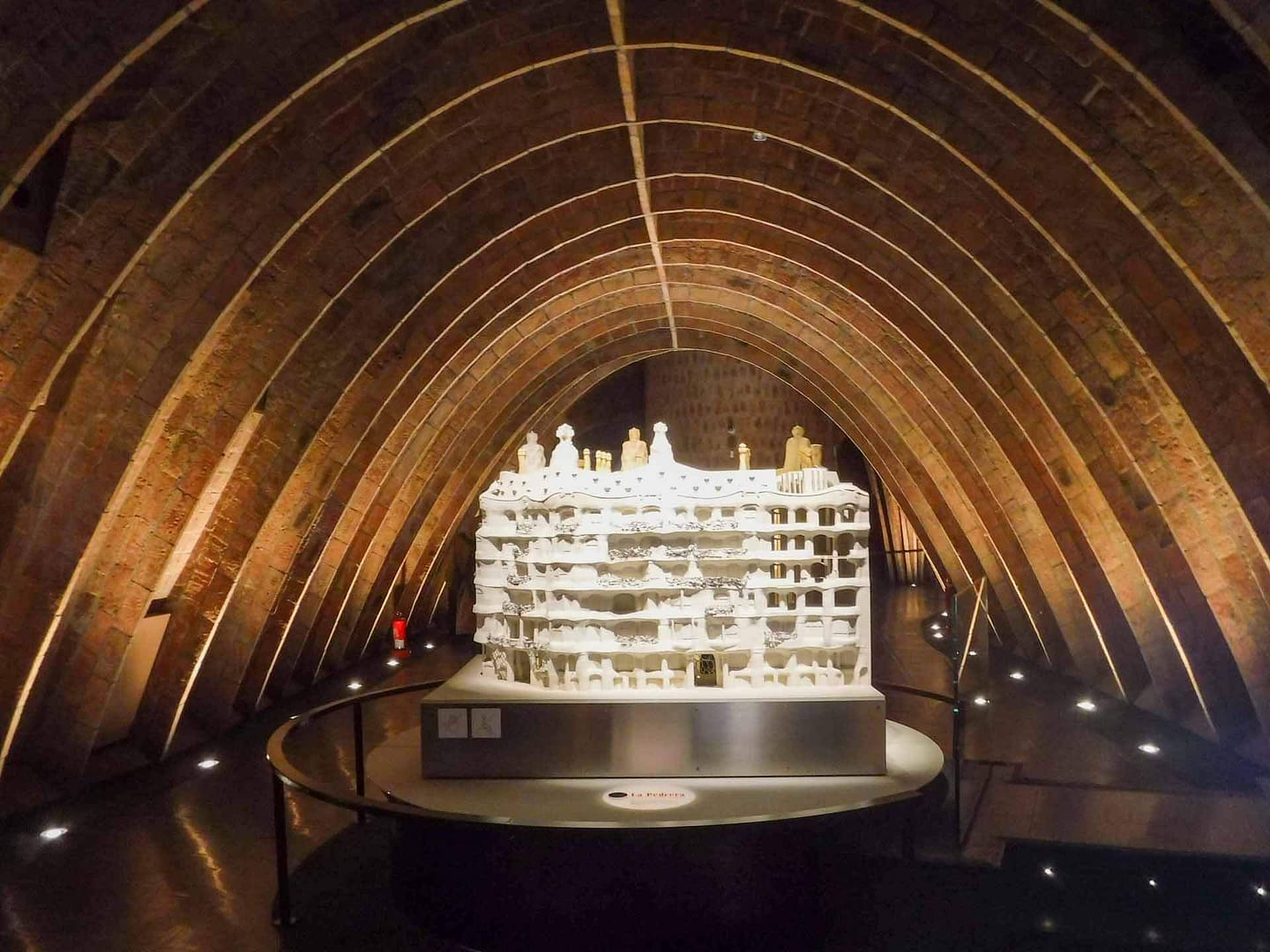 scale model of Casa Mila