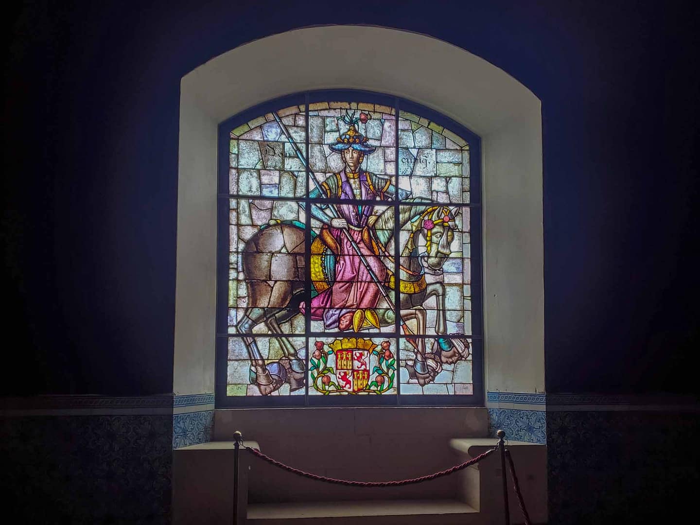 stained glass window