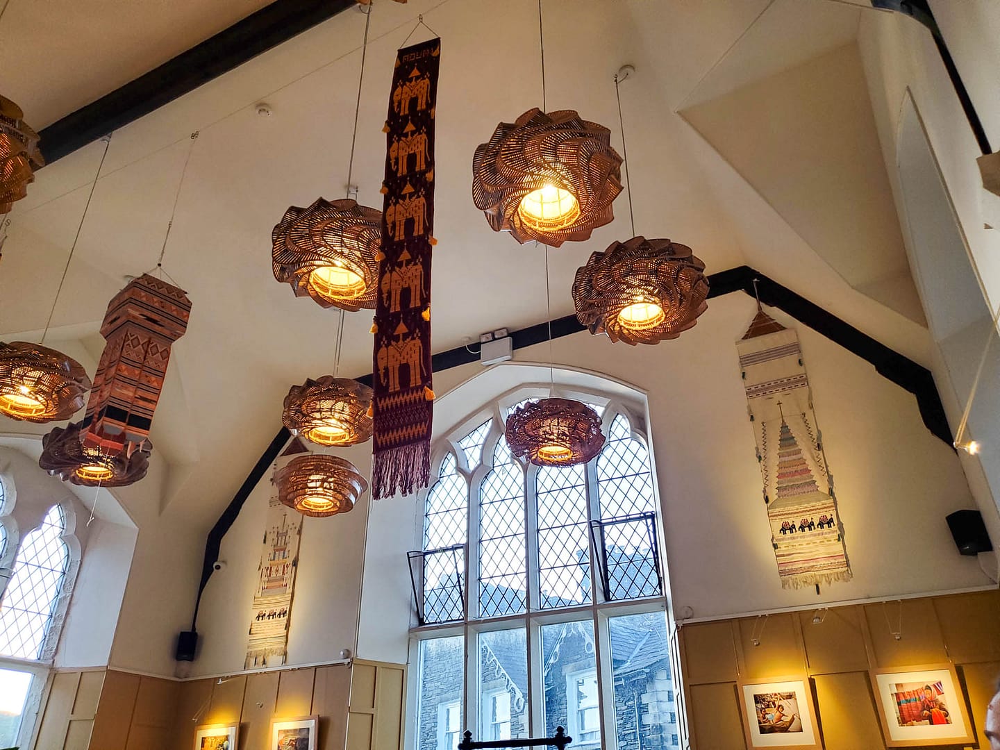 Thai restaurant ceiling