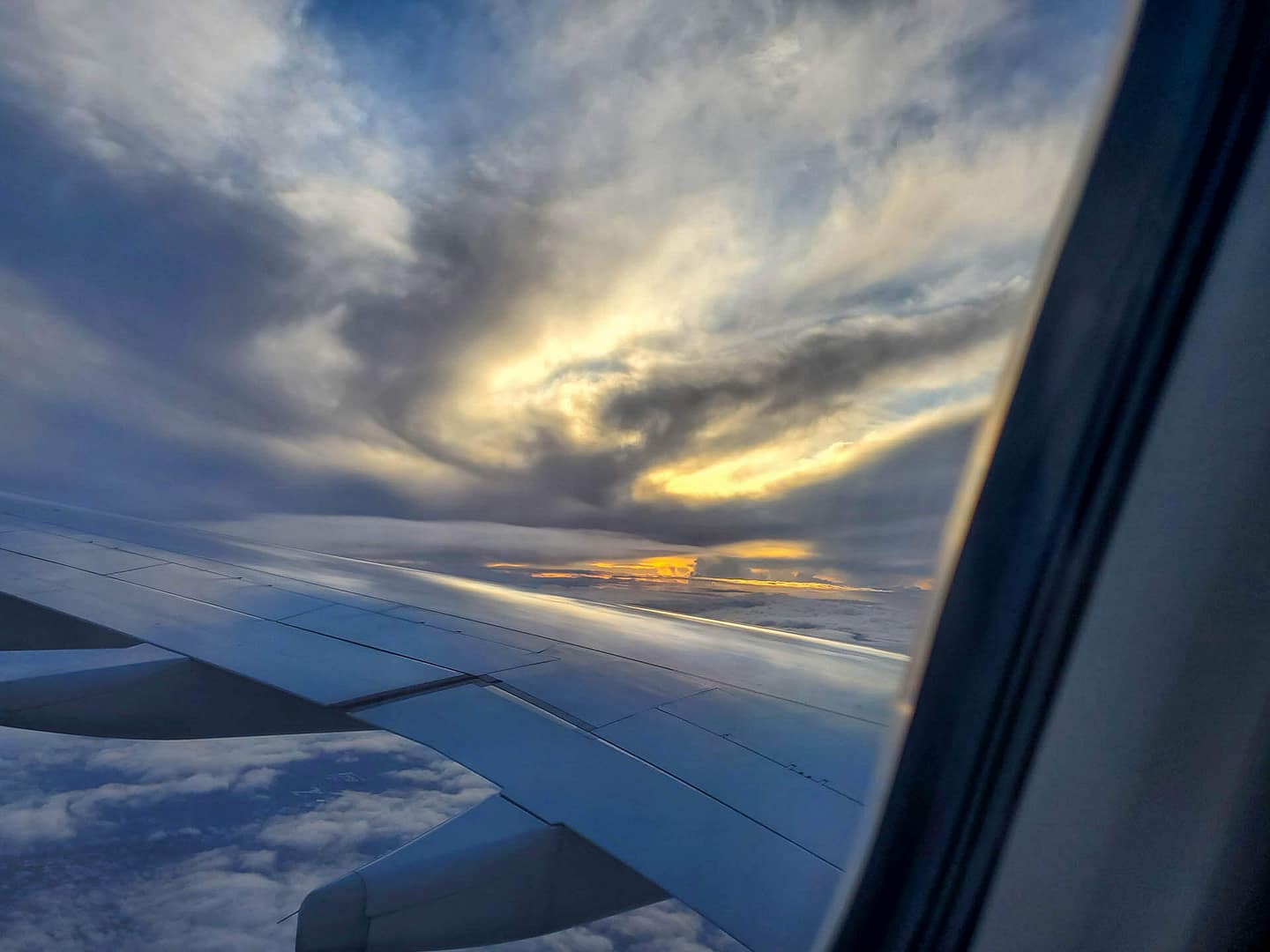 view from plane