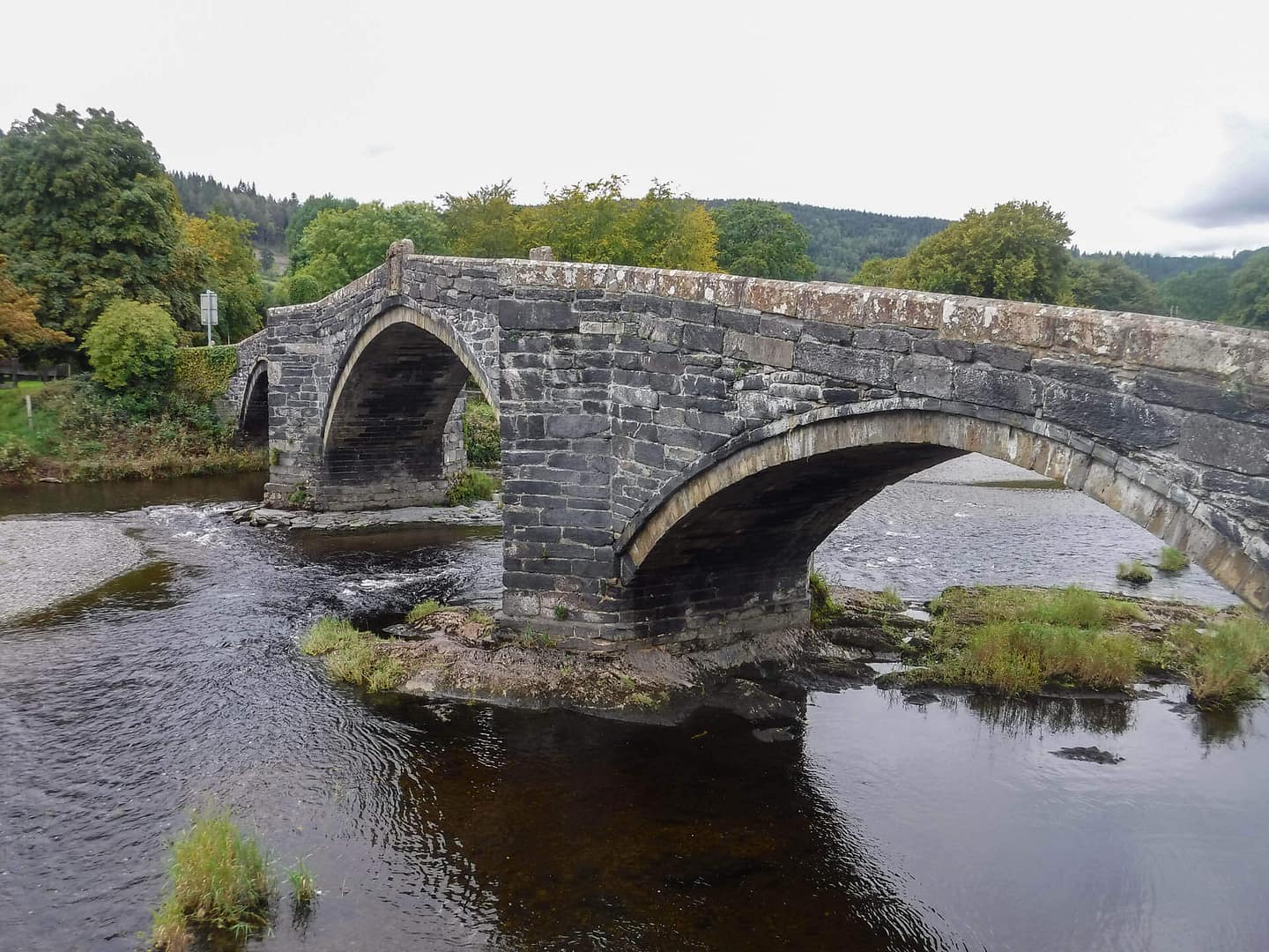 ConwyValley-01 bridge at Llanwrst