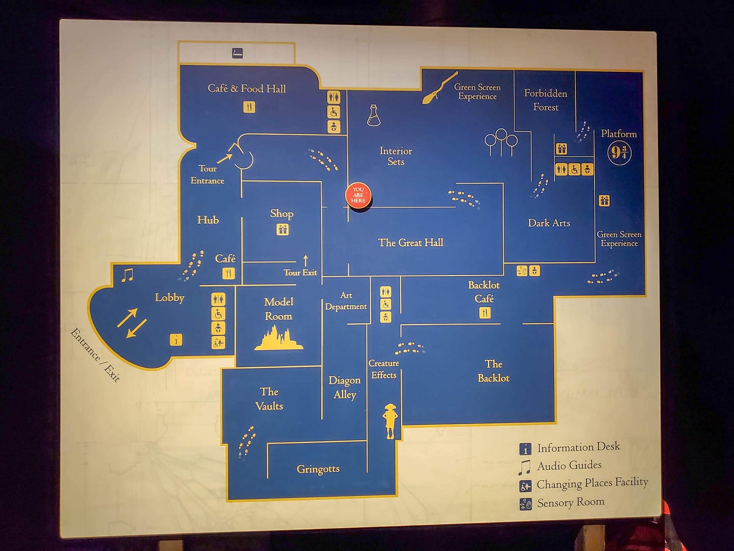 map of studio