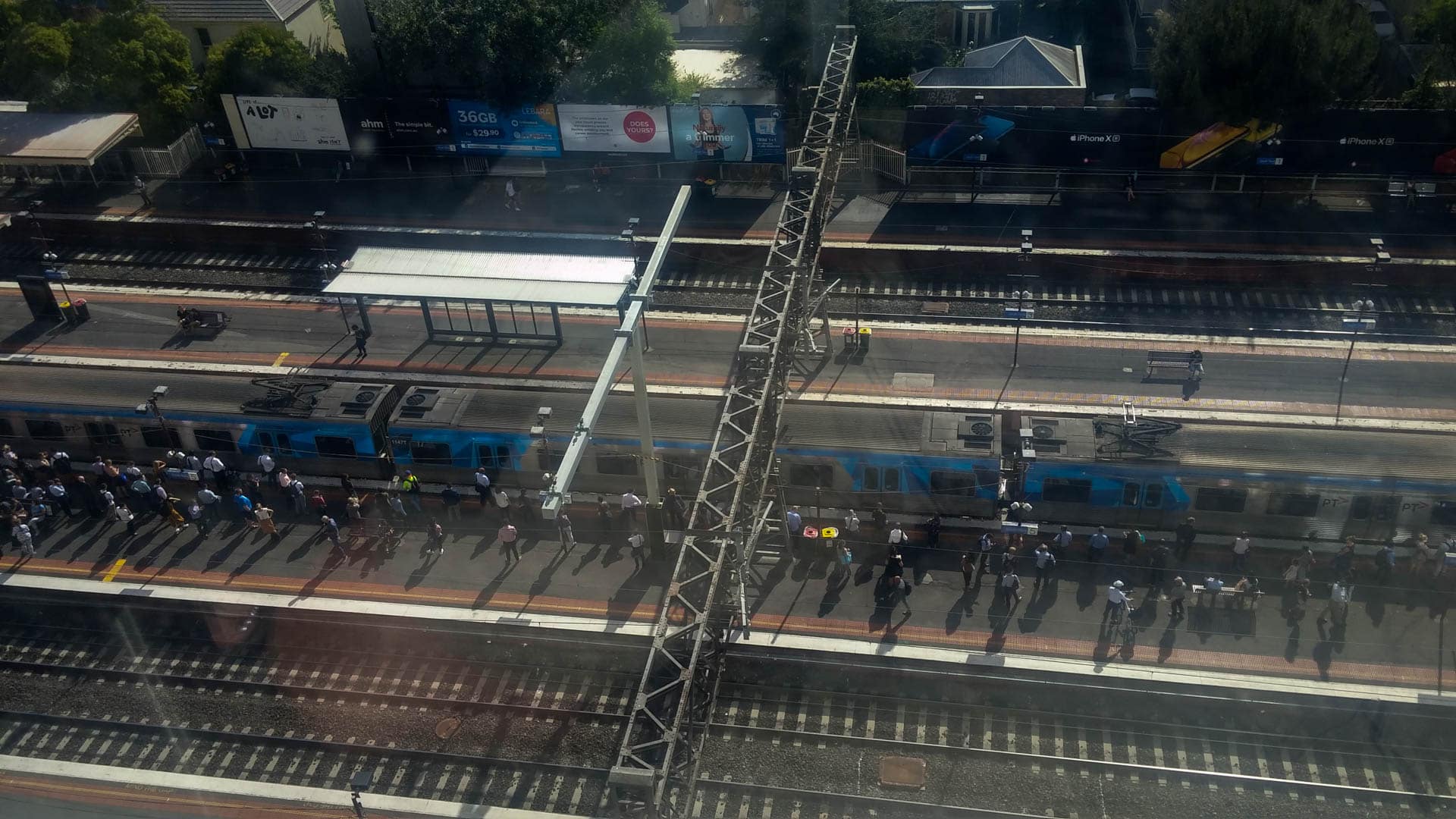 train station view