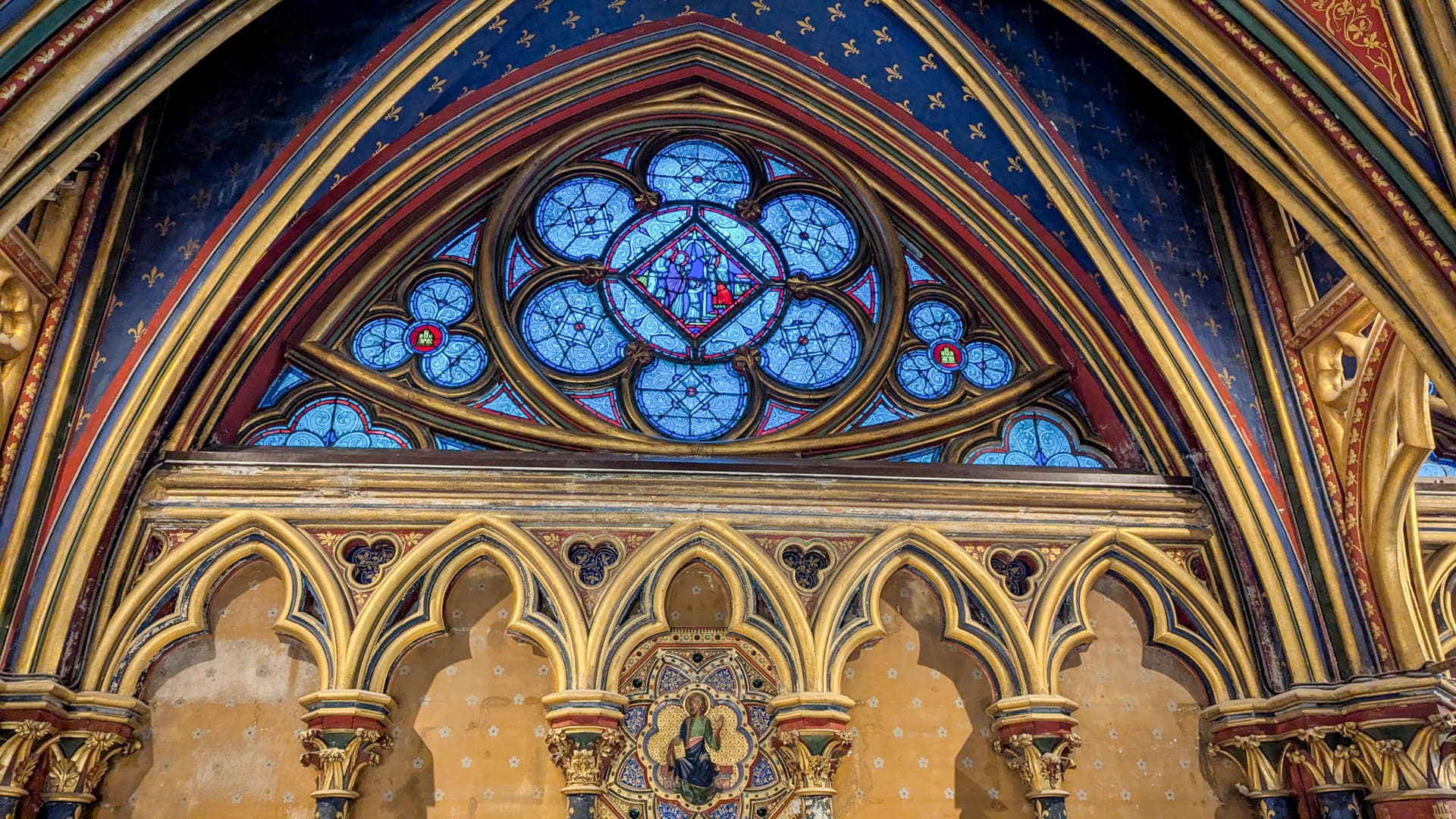 stained glass window