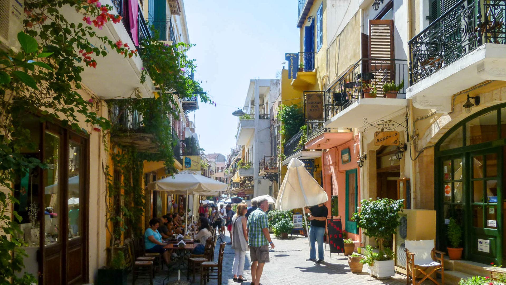street in Chania