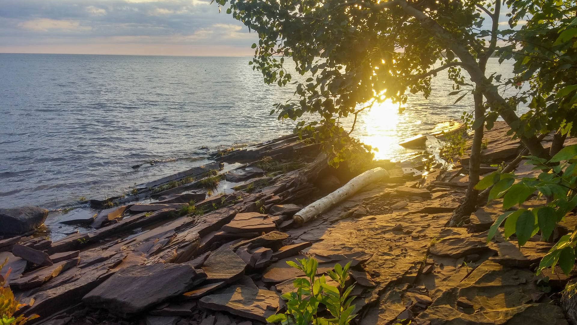 sunrise over Lake Superior
