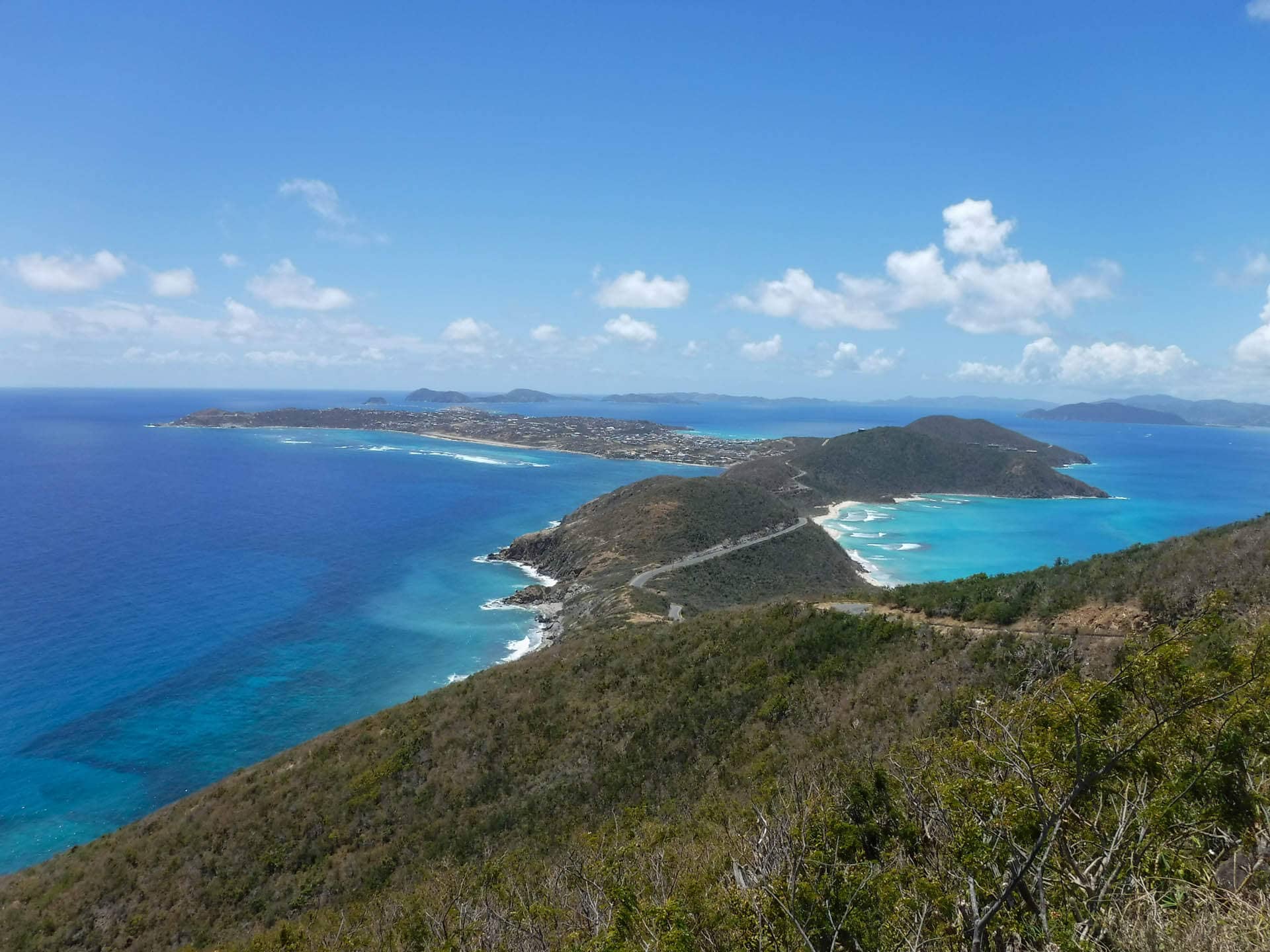 Virgin Gorda hilltop view
