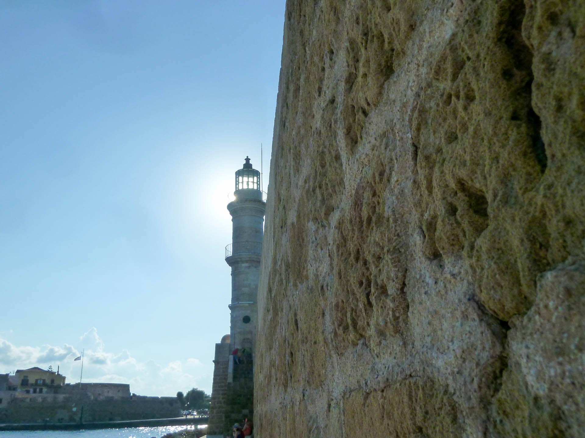 Venetian lighthouse in Chania