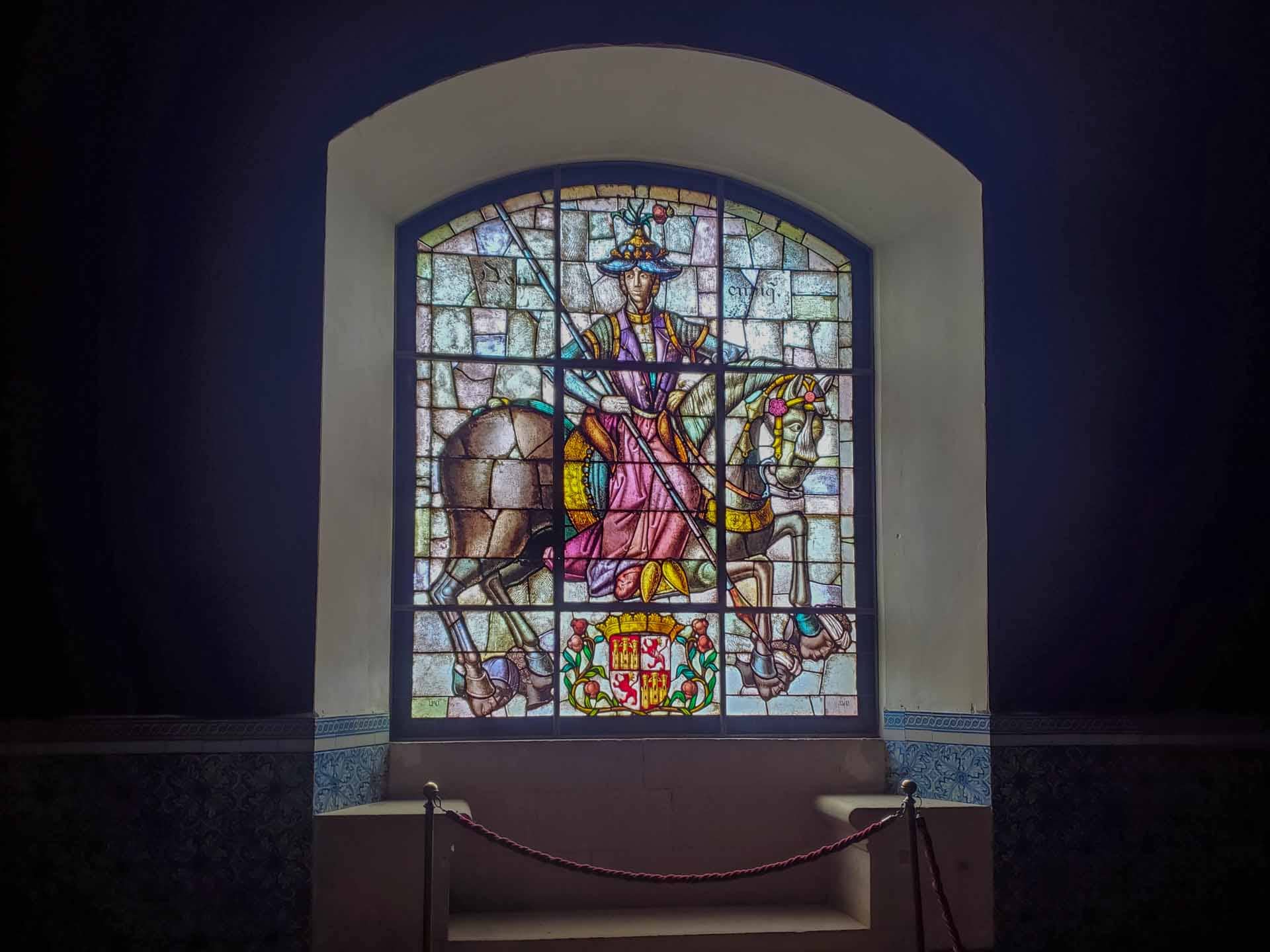 stained glass window