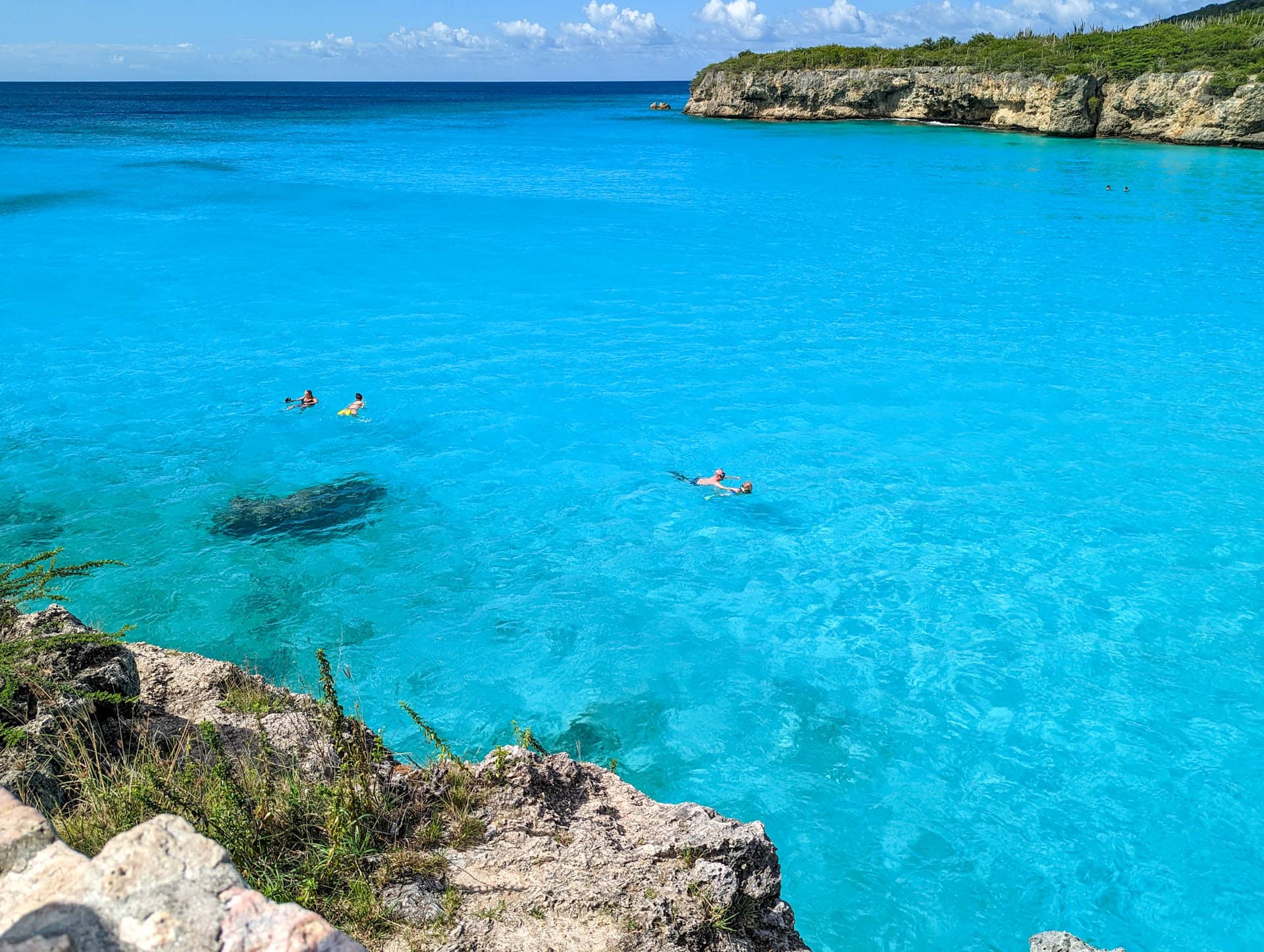 water view from cliff