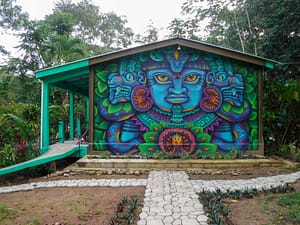 colorful mural