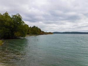 Lake Charlevoix shoreline