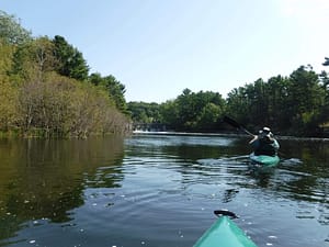 river and dam