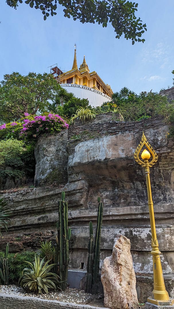 temple on hill