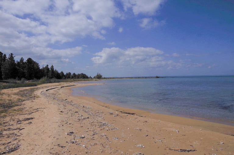 Lake Huron shore