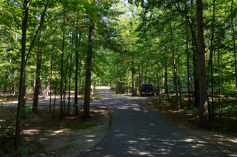 Petoskey State Park campground