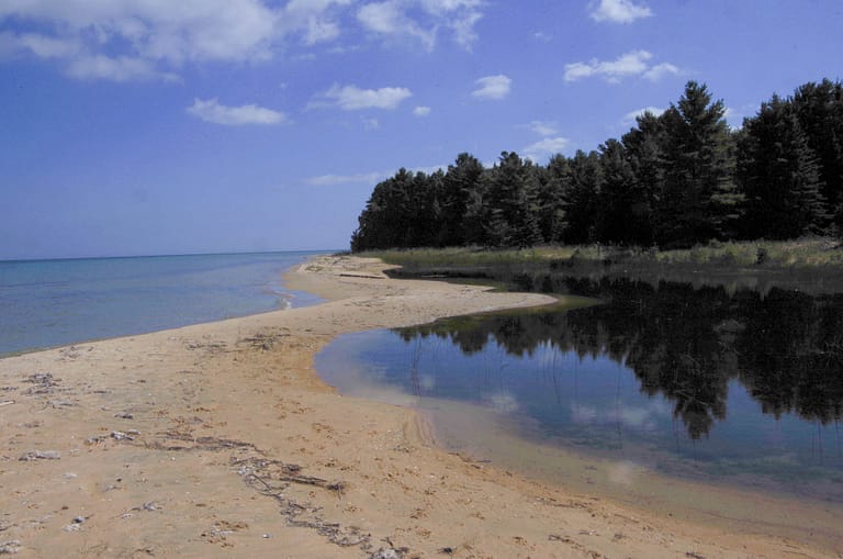 Lake Huron shore