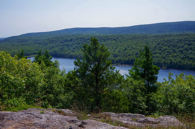 Escarpment trail view