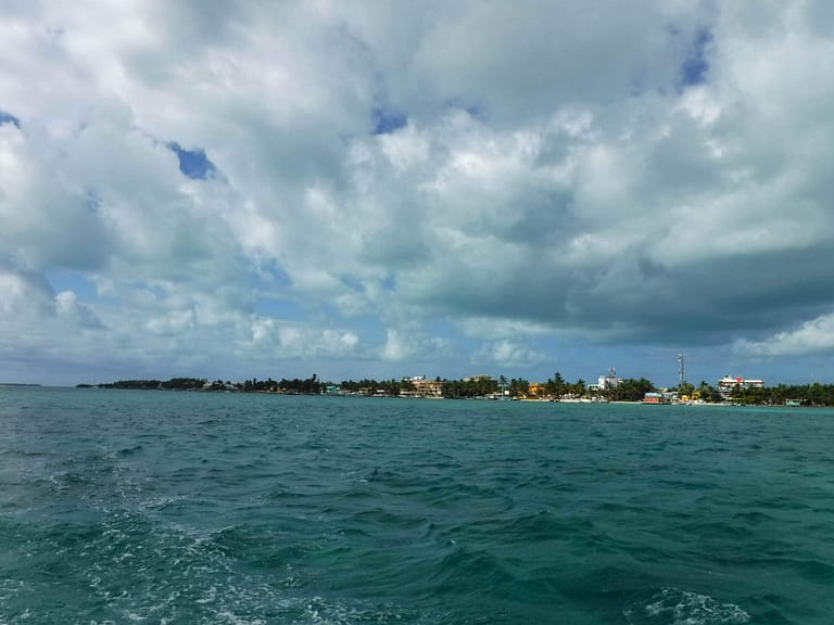 View from boat