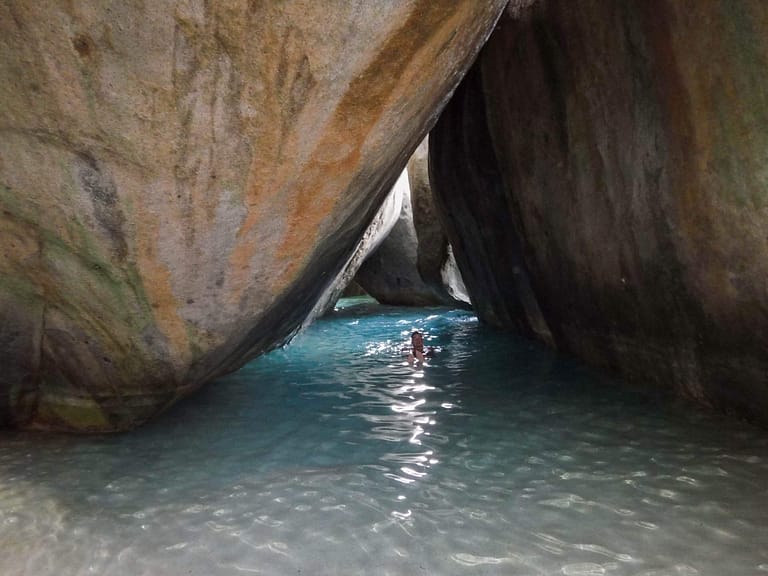 swimming at the Baths