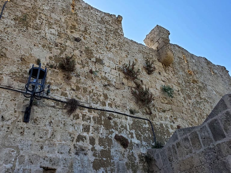 city wall