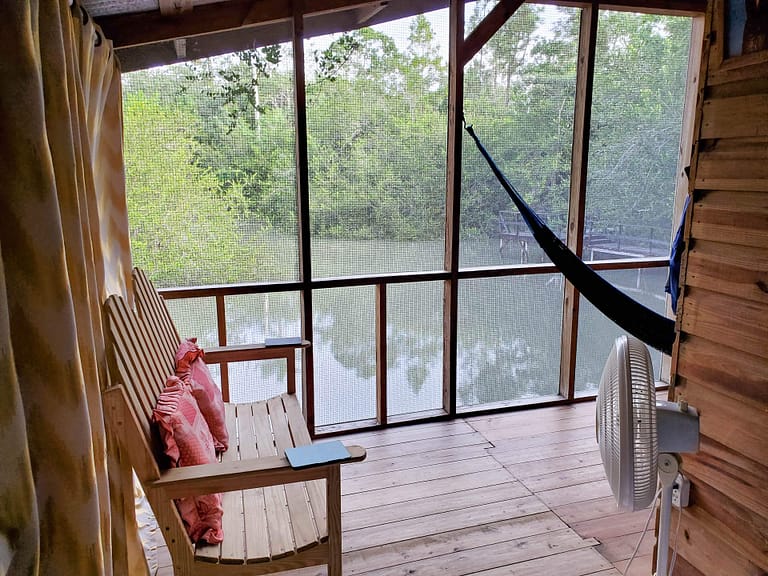 Screened porch
