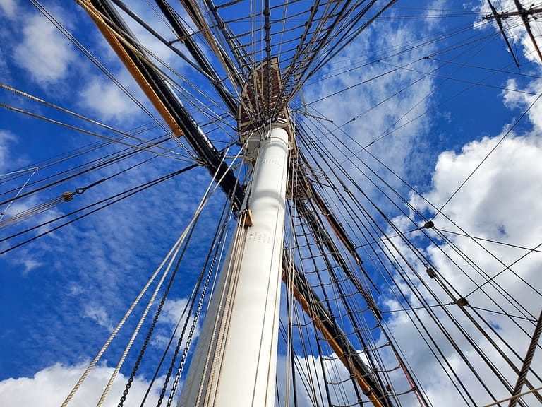 Cutty Sark shrouds