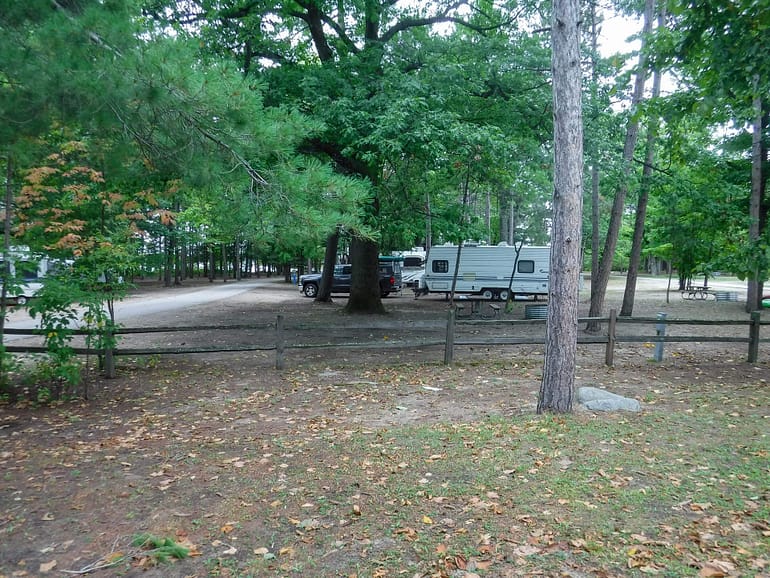 Young State Park campground