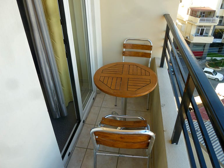 tiny balcony