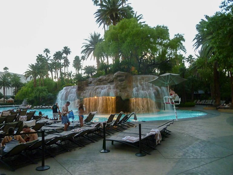 pool at The Mirage