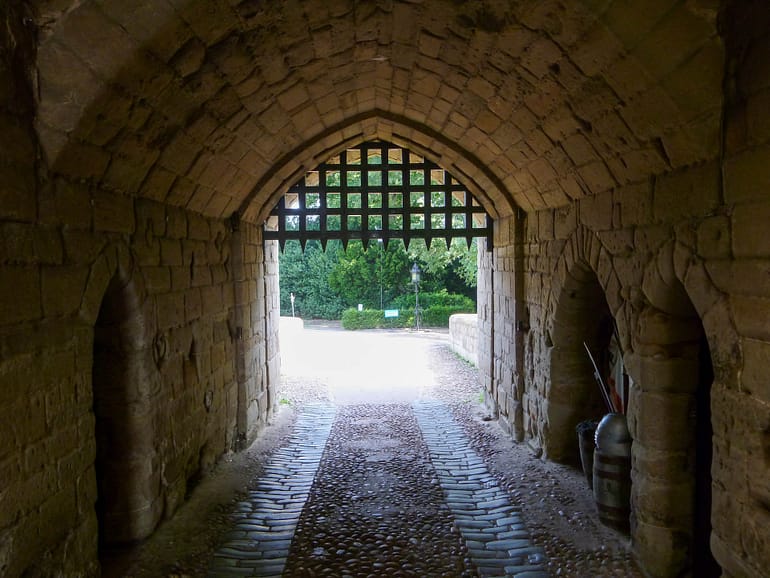 Warwick Castle gate