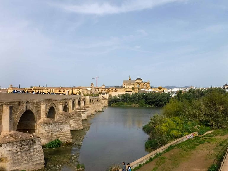 Roman bridge and Mezquita