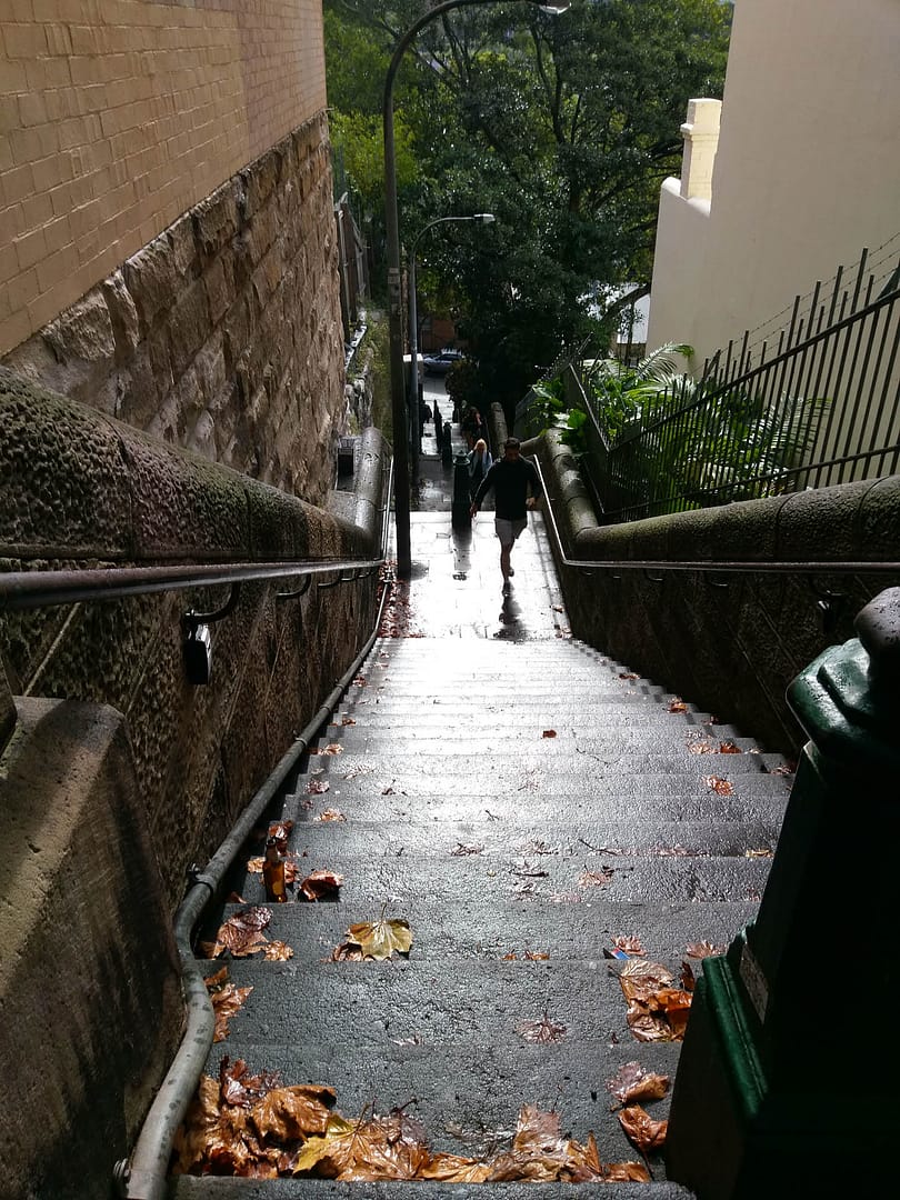 steps