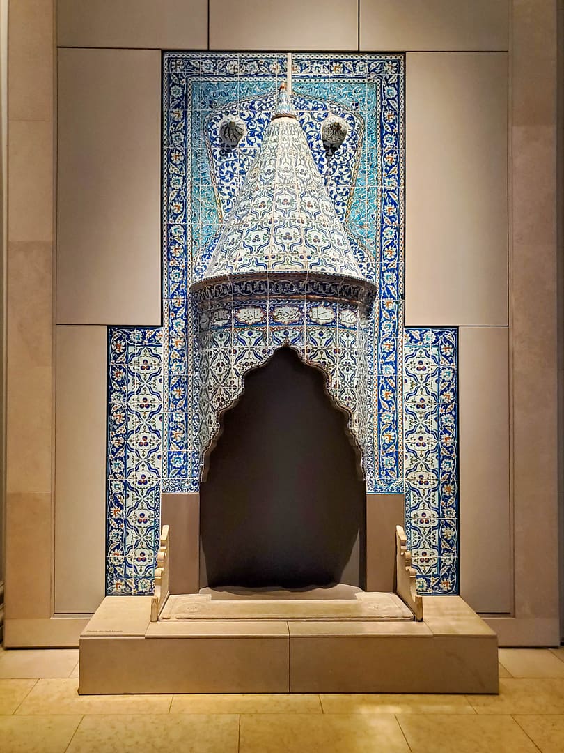 tile fireplace
