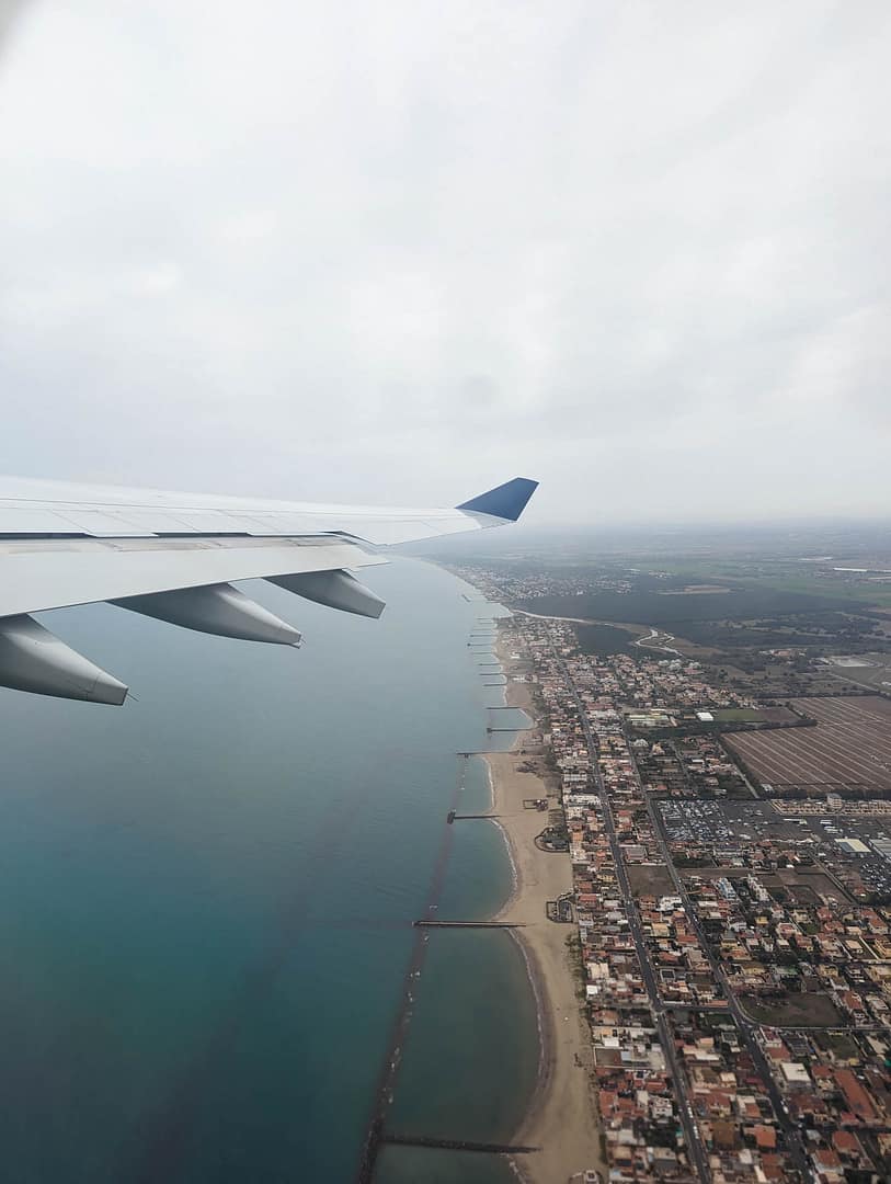 view from plane