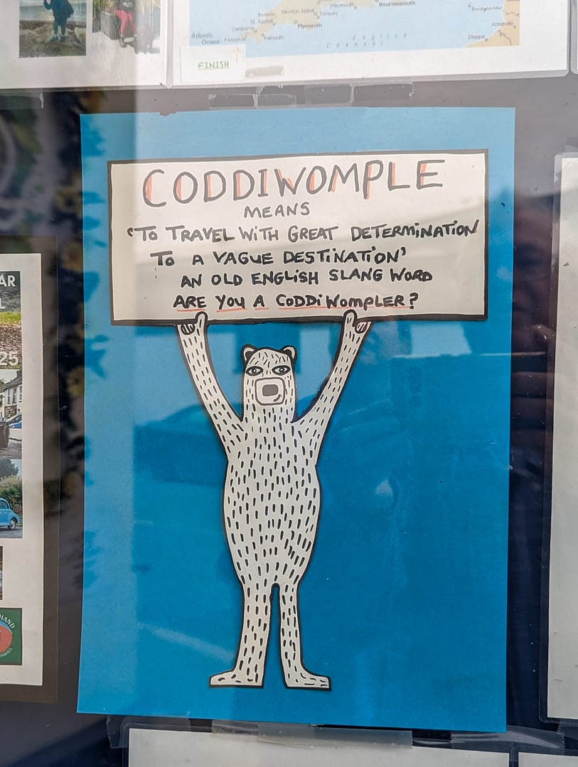 coddywomple sign